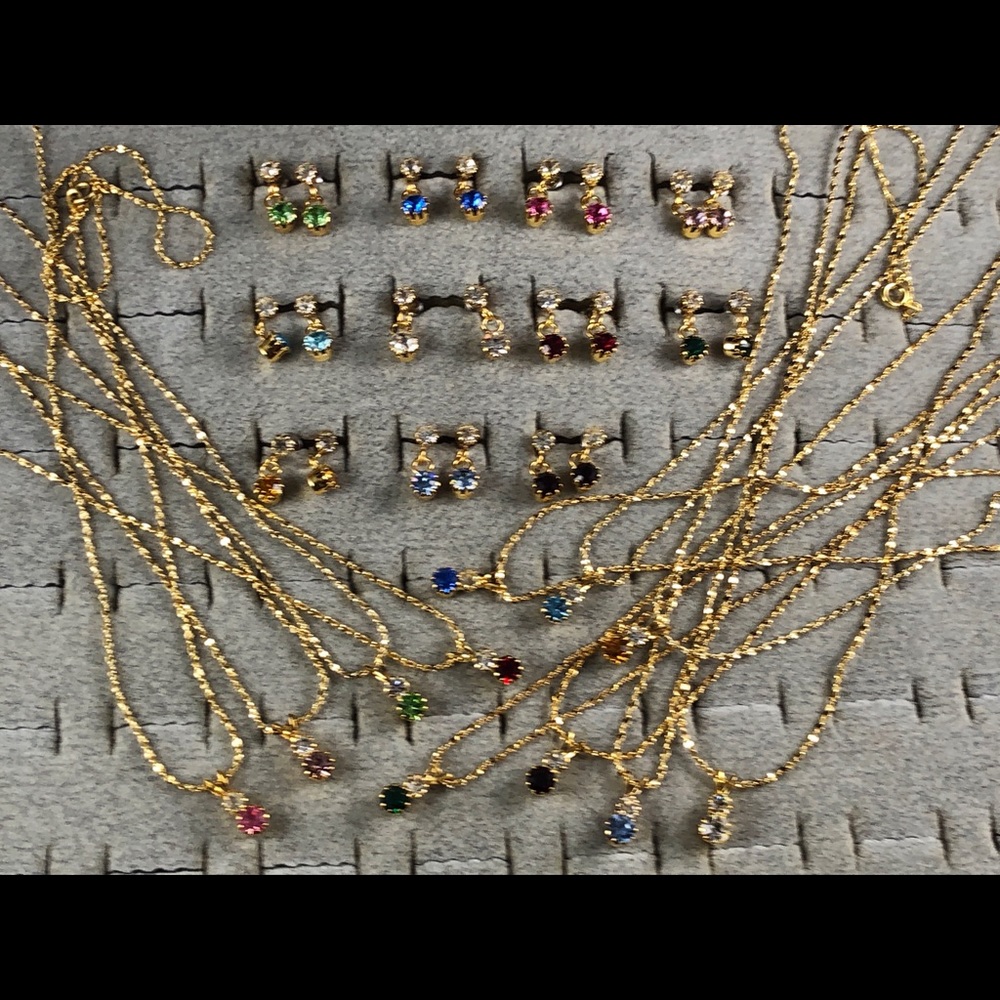 Vintage Seta 22 piece necklace & Earring Wardrobe